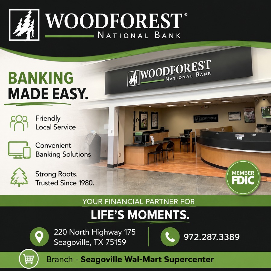 Woodforest National Bank Square Advertisement