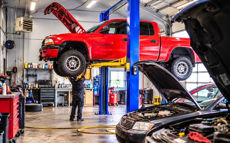 Auto repair shop