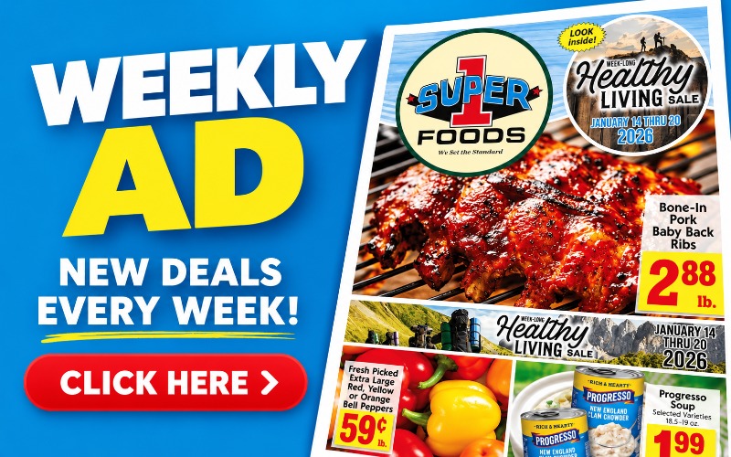 Super 1 Foods weekly grocery savings